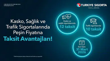 Türkiye Sigorta'dan Taksitli Ödeme İmkanı