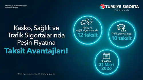 Türkiye Sigorta'dan Taksitli Ödeme İmkanı